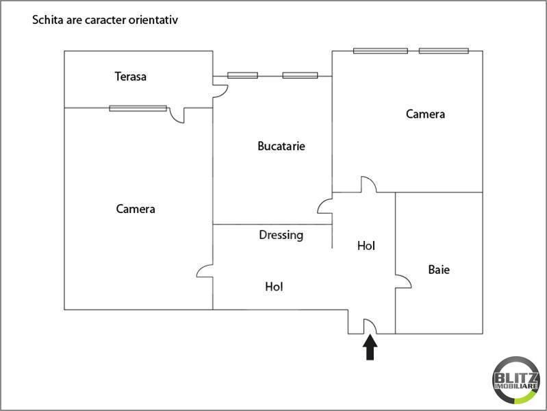 Apartament de vânzare 2 camere Gheorgheni - 1164AV | BLITZ Cluj-Napoca | Poza1
