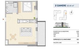 Apartament 2 camere finisat, SEMICENTRAL!!!