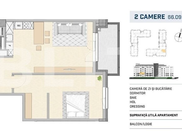 Apartament de vânzare 2 camere Semicentral - 116421AV | BLITZ Cluj-Napoca | Poza3