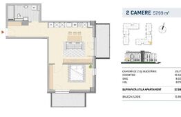 Apartament 2 camere finisat lux, semicentral!!!