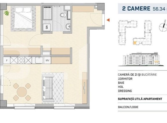 Apartament de vânzare 2 camere Semicentral - 116430AV | BLITZ Cluj-Napoca | Poza3