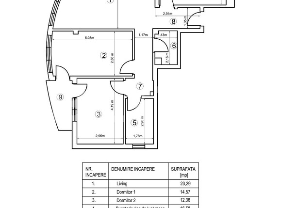 Apartament de vânzare 3 camere Gheorgheni - 116531AV | BLITZ Cluj-Napoca | Poza2