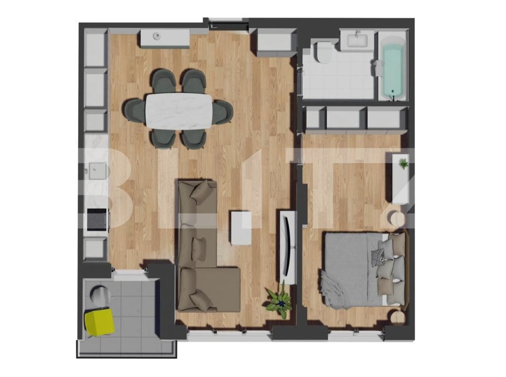 Apartament de vânzare 2 camere Manastur - 116655AV | BLITZ Cluj-Napoca | Poza1