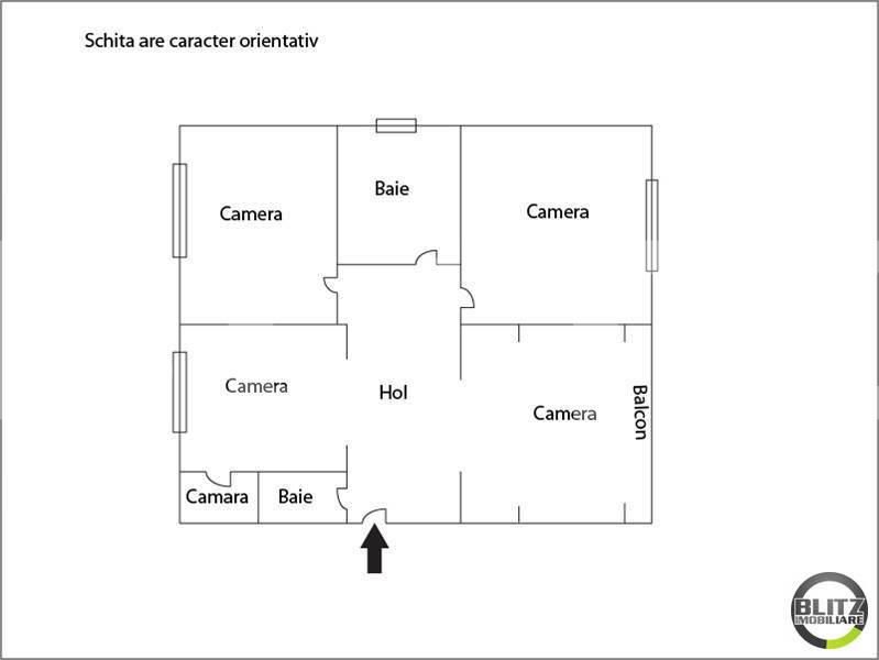 Apartament de vânzare 3 camere Manastur - 11676AV | BLITZ Cluj-Napoca | Poza6