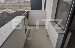 Apartament 3 camere cu 2 balcoane, 59 mp, incalzire in pardoseala.