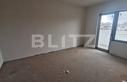 Apartament 3 camere cu 2 balcoane, 59 mp, incalzire in pardoseala.