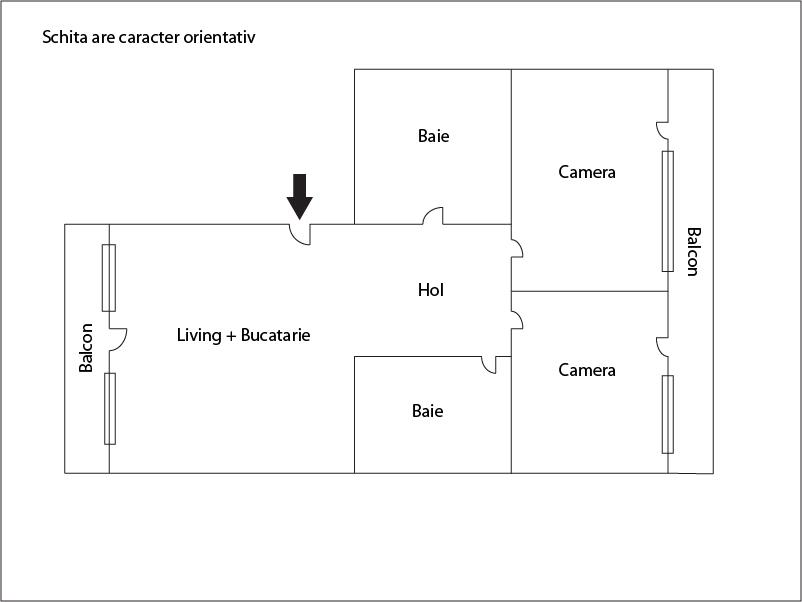 Apartament de vânzare 3 camere Bună Ziua - 11682AV | BLITZ Cluj-Napoca | Poza1