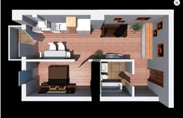 Apartament de 2 camere, 45mp,bloc nou, zona Corneliu Coposu