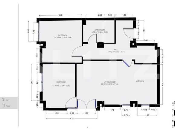 Apartament de vânzare 3 camere Borhanci - 116861AV | BLITZ Cluj-Napoca | Poza9