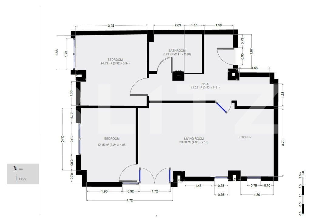Apartament de vânzare 3 camere Borhanci - 116861AV | BLITZ Cluj-Napoca | Poza9
