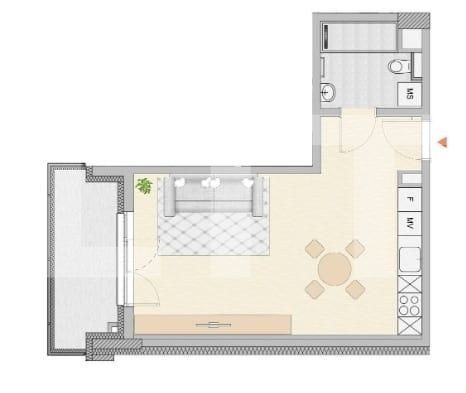 Garsonieră de vânzare Semicentral - 116869AV | BLITZ Cluj-Napoca | Poza5