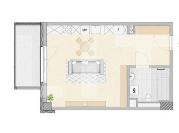 Garsonieră de vânzare Semicentral - 116870AV | BLITZ Cluj-Napoca | Poza1