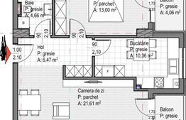 Apartament cu 2 camere decomandate in zona Iulius Mall