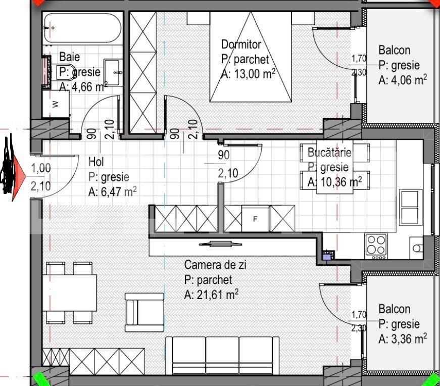 Apartament de vânzare 2 camere Gheorgheni - 116878AV | BLITZ Cluj-Napoca | Poza2