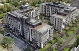 Penthouse cu 4 camere, zona semicentrala cu terasa , finisat !