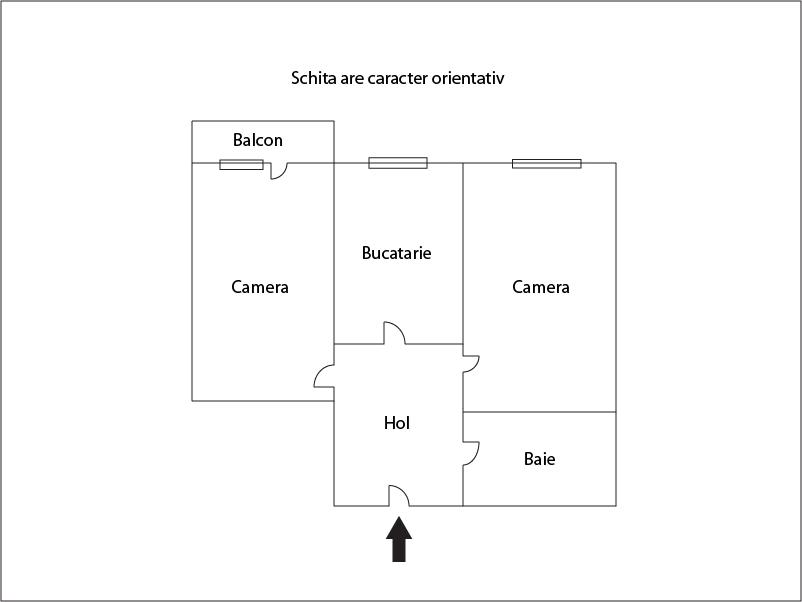 Apartament de vânzare 2 camere Floreşti - 1169AV | BLITZ Cluj-Napoca | Poza1