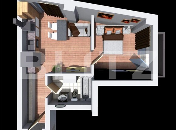 Apartament de vânzare 2 camere Dambul Rotund - 116912AV | BLITZ Cluj-Napoca | Poza2