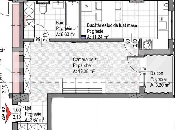 Garsonieră de vânzare Gheorgheni - 116914AV | BLITZ Cluj-Napoca | Poza2