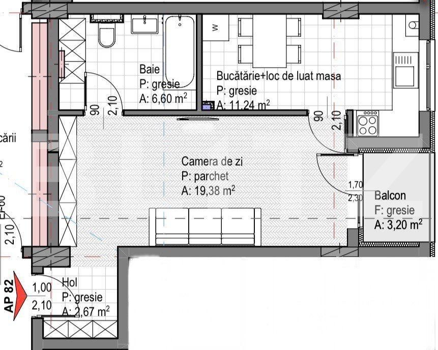 Garsonieră de vânzare Gheorgheni - 116914AV | BLITZ Cluj-Napoca | Poza2