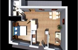 Apartament de 2 camere, 50.28mp,bloc nou, zona Corneliu Coposu