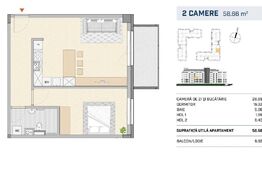 Apartament luminos, orientare estica, finisat lux, zona semicentrala
