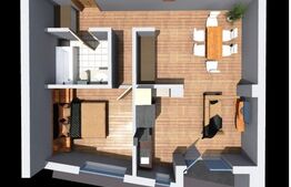 Apartament de 2 camere, 54mp,bloc nou, zona Corneliu Coposu