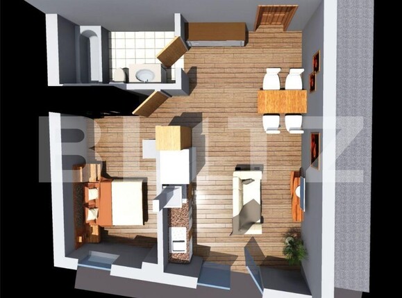 Apartament de vânzare 2 camere Dambul Rotund - 116939AV | BLITZ Cluj-Napoca | Poza1