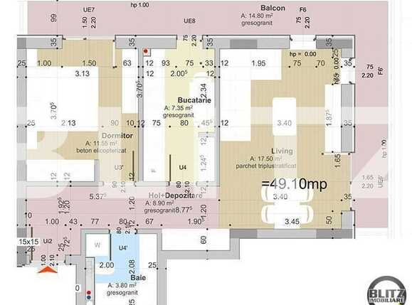 Apartament de vânzare 2 camere Gheorgheni - 11694AV | BLITZ Cluj-Napoca | Poza1