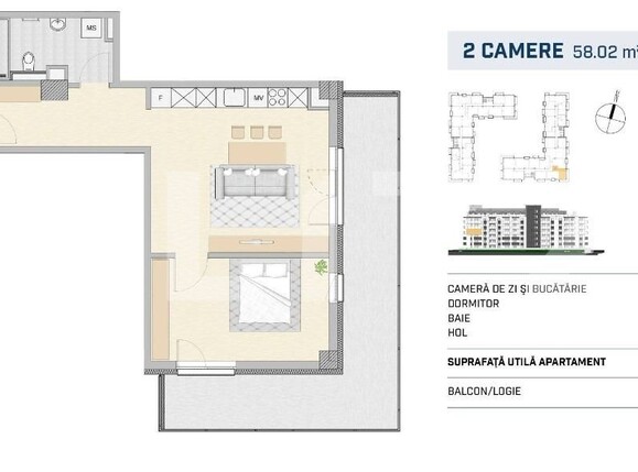 Apartament de vânzare 2 camere Semicentral - 116940AV | BLITZ Cluj-Napoca | Poza1