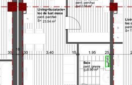 Apartament 46 mp, Bloc Nou 