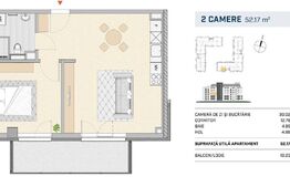 Apartament luminos, finisat, orientare sudica, zona SEMICENTRALA!!!