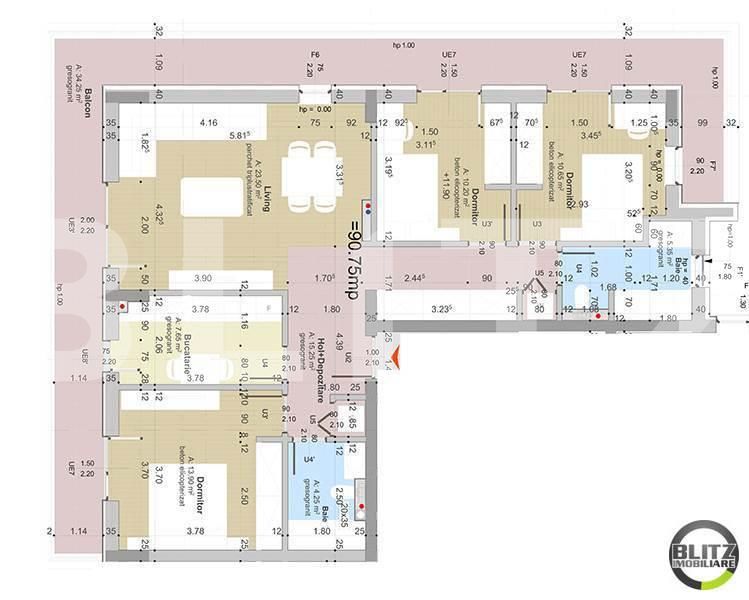 Apartament de vânzare 4 camere Gheorgheni - 11696AV | BLITZ Cluj-Napoca | Poza2