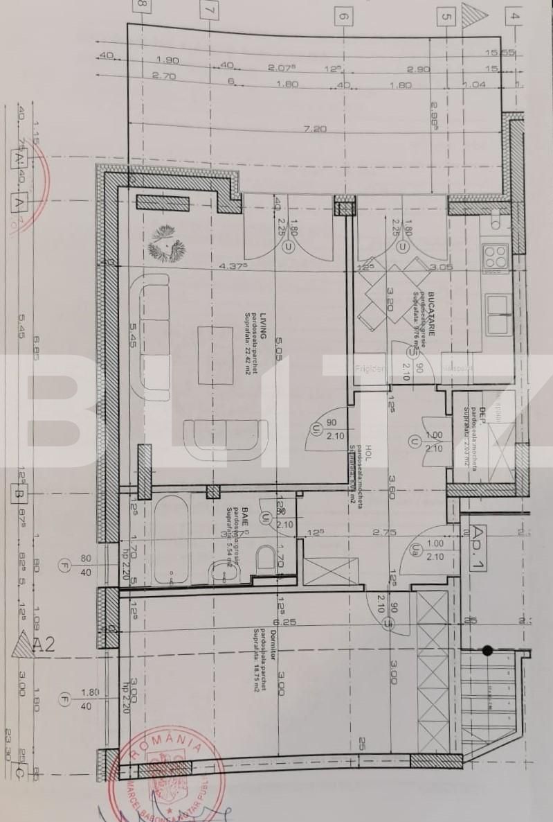 Apartament 2 camere, zona Dynamic Residence