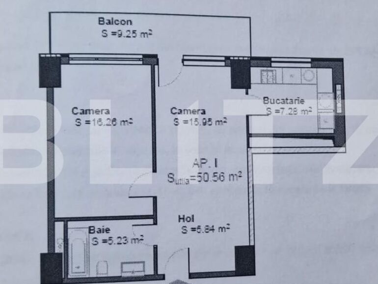 Apartament de vânzare 2 camere Gheorgheni - 117055AV | BLITZ Cluj-Napoca | Poza1