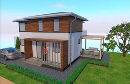 Casa individuala de vanzare, 120 mp, 360 teren, Vlaha