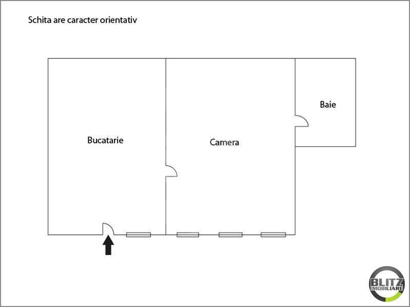 Apartament de vânzare 2 camere Central - 1172AV | BLITZ Cluj-Napoca | Poza1