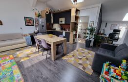 Apartament singur pe etaj, 54mp, modern, tavan inalt, zona Cetatii