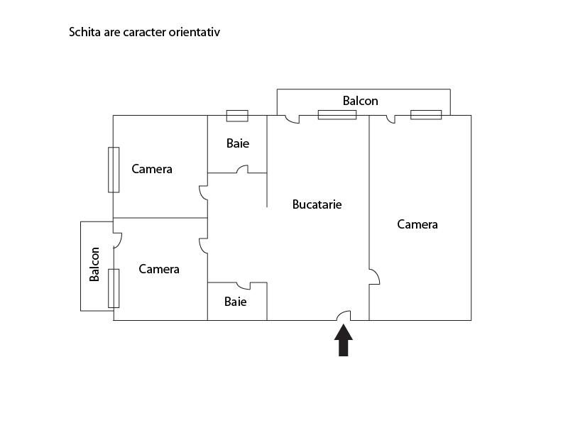 Apartament de vânzare 3 camere Manastur - 11730AV | BLITZ Cluj-Napoca | Poza1