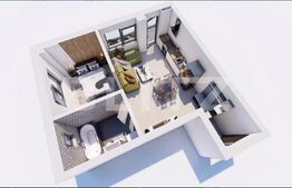 Apartament 2 camere, 37 mp, garaj, ansamblu premium, Beta Residence