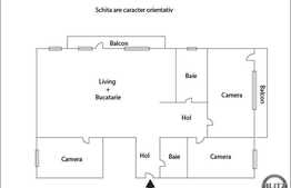 Inchiriere 4 camere, 105 mp, loc parcare, 2 garaje subterane! Zona Tauti!
