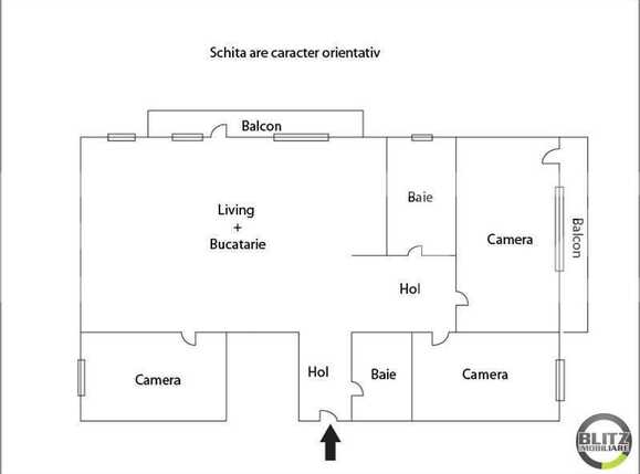Apartament de închiriat 4 camere Floreşti - 11734AI | BLITZ Cluj-Napoca | Poza14