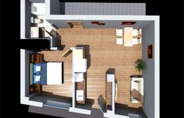 Apartament 2 camere, Bloc Nou, cel mai mic pret 