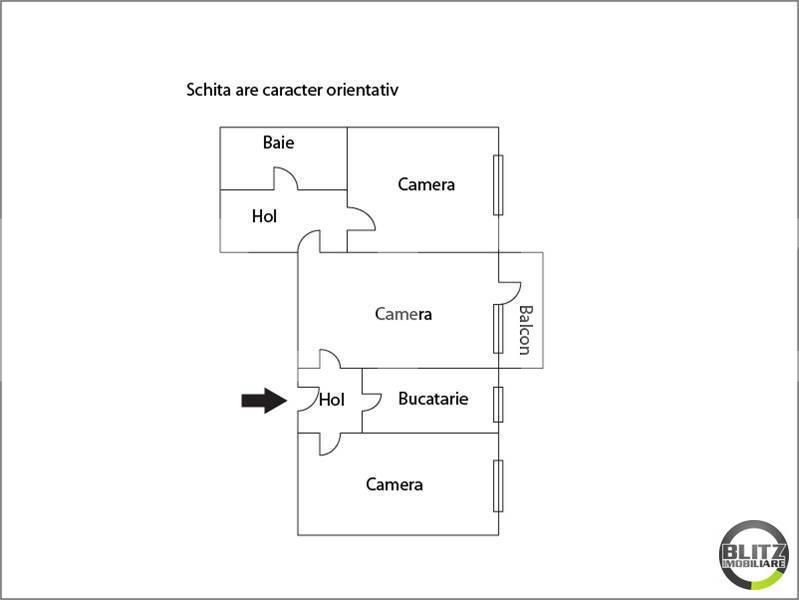 Apartament de vânzare 3 camere Grigorescu - 1176AV | BLITZ Cluj-Napoca | Poza12