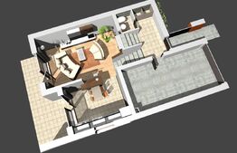 Casa finisata, 4 camere, 3 bai, 114 mp, garaj, gradina 275 mp, in Apahida