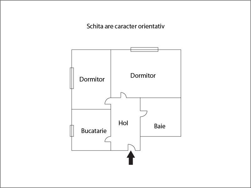 Apartament de vânzare 2 camere Floreşti - 1178AV | BLITZ Cluj-Napoca | Poza1