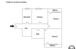 3 camere, decomandat, 2 balcoane inchise, boxa la subsol, zona strazii Parang!