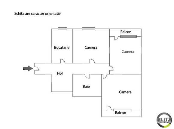 Apartament de vânzare 3 camere Manastur - 11800AV | BLITZ Cluj-Napoca | Poza1