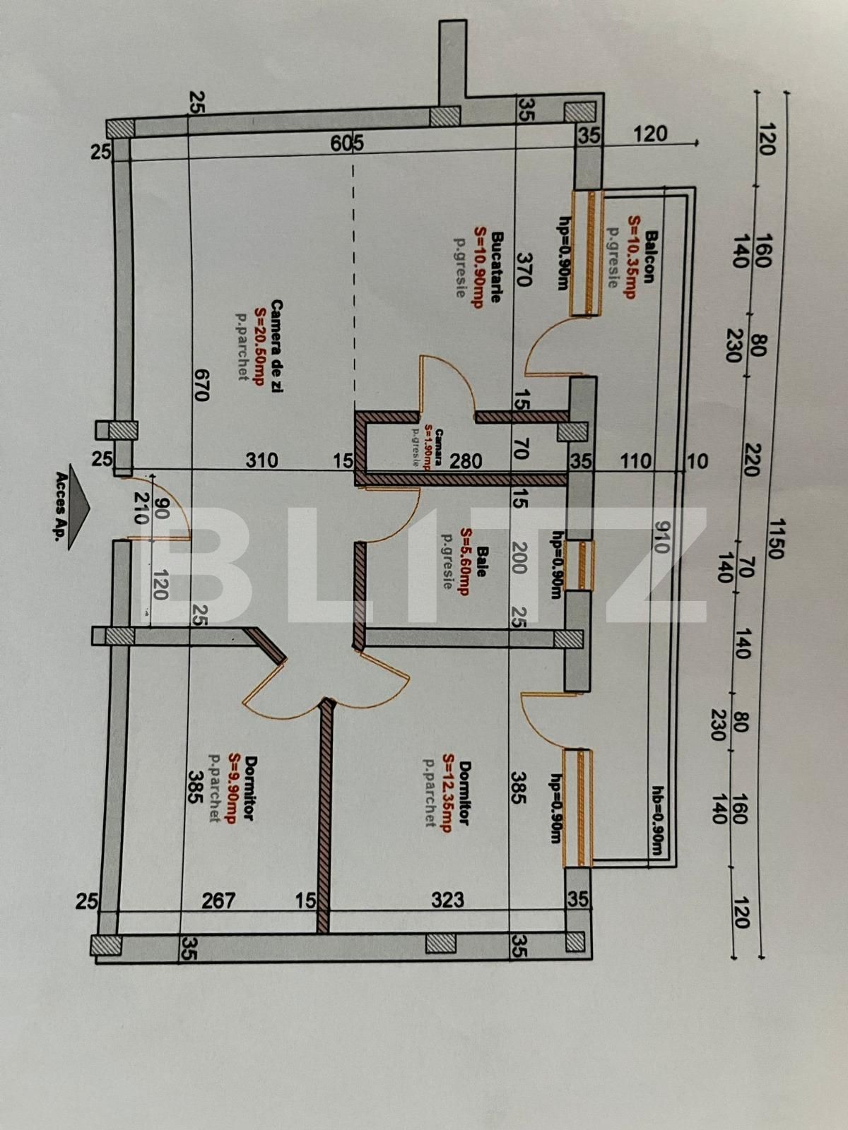 Apartament de vânzare 3 camere Floreşti - 118126AV | BLITZ Cluj-Napoca | Poza7