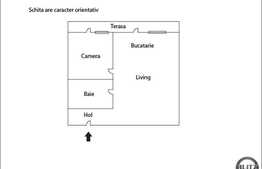 2 camere, 44.10 mp, finisat modern, zona strazii Rasaritului!