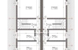Teren cu proiect autorizat pentru o casa cuplata, 550mp, zona Tauti